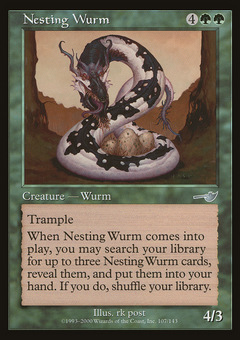 Nesting Wurm